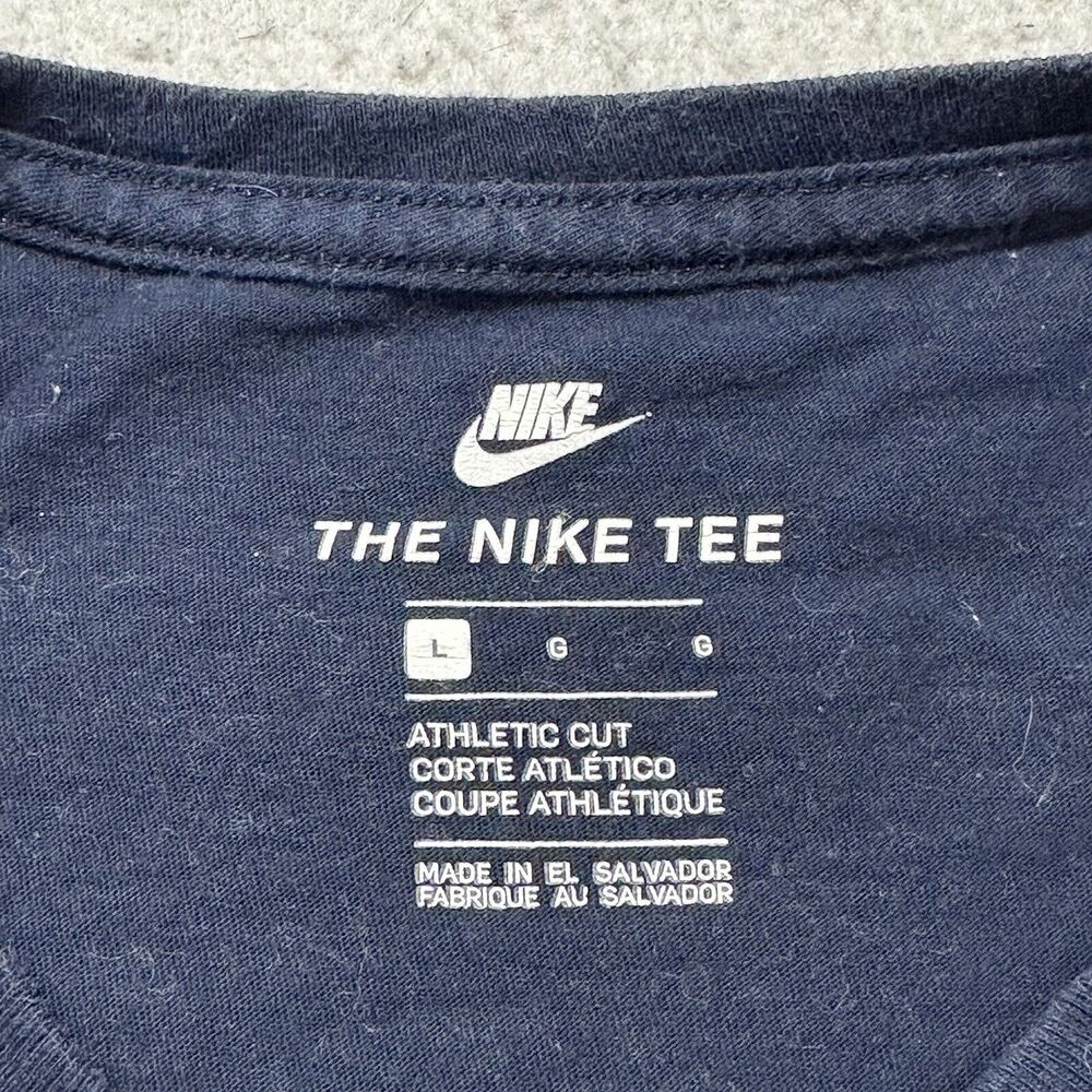 Nike Men's Large Athletic Cut Short Sleeve Glitter Just Do It Graphic T Shirt - Picture 3 of 11